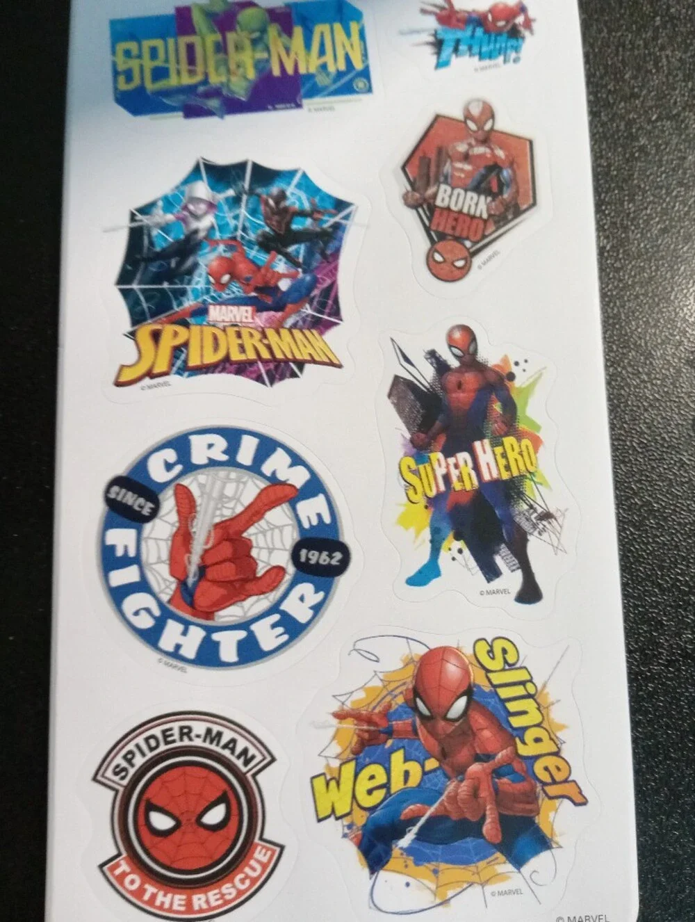 Marvel Spider-Man Sticker Pack - 6 Sheets